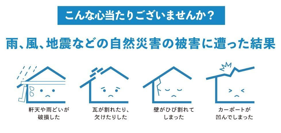 自然災害の火災保険